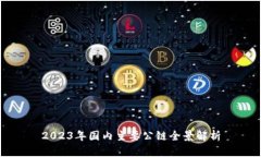 2023年国内主要公链全景解