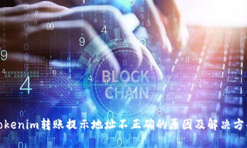 tokenim转账提示地址不正确的原因及解决方案