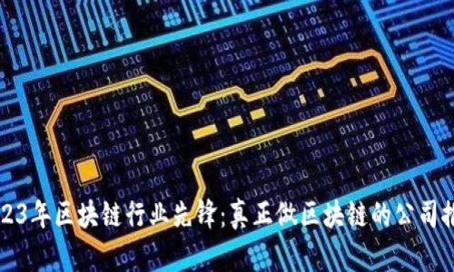 2023年区块链行业先锋：真正做区块链的公司推荐