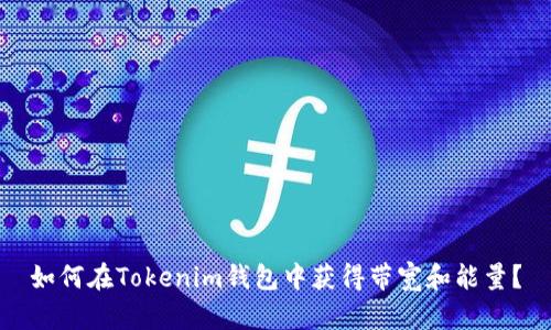 如何在Tokenim钱包中获得带宽和能量？