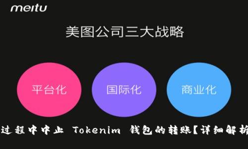 能否在转账过程中中止 Tokenim 钱包的转账？详细解析与操作指南